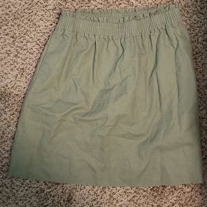 Green skort